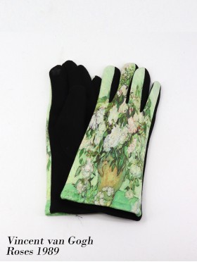 Oil Painting Design Touch Screen Glove